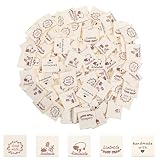 DOPENSPI 100 Pcs Sewing Labels for Handmade, 5...