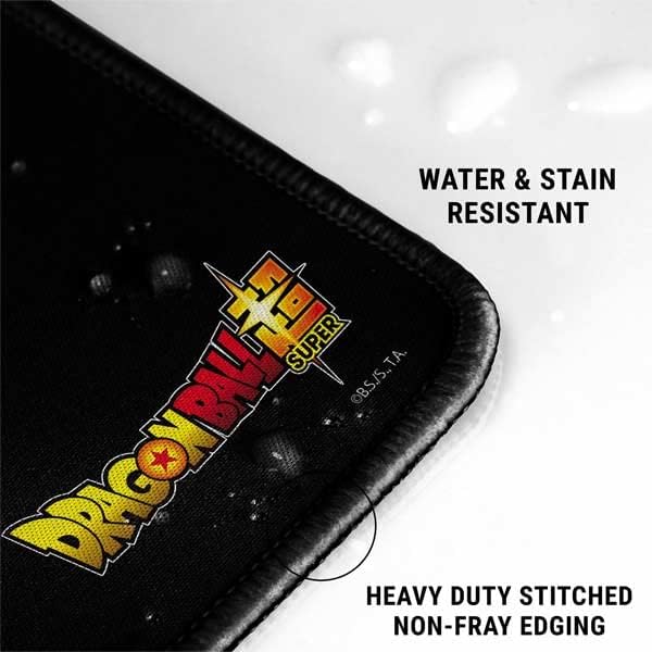 Skinit Large Gaming Mouse Pad - Officially Licensed Dragon Ball Super Piccolo Design with Stitched Edges, Waterproof, Non-Slip Rubber Base, Desk Mat for Keyboard & Mouse, 31.5" x 11.8" inches