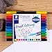 STAEDTLER Double-ended Brush Marker Brush Letter Duo, Creative Lettering, Flexible and Fine Tip, Blendable Ink, Set of 12 Assorted Colors, 3004TB12A6