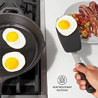 OXO Good Grips Small Silicone Flexible Turner - Black — image 4