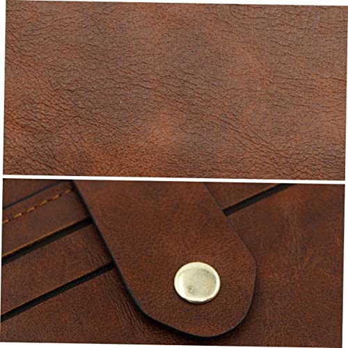 Simple Pu Leather Multi-card Wallet for Women Stylish Zipper Buckle Clutch Brown for Daily Use Parties Office Fashion Wallet for Credit Id Cash Storage3