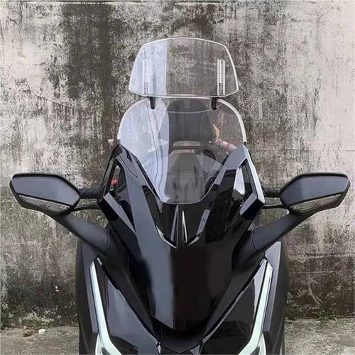 Extension pare-brise moto Yamaha Tenere 700 spoiler réglable pour voyage et route - 3