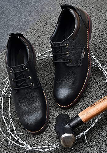 Zeneith Hub Lightweight/Steel Toe/Comfortable/Industrial/Formal Look Best Safety Shoes For Men