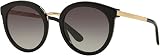 DOLCE & GABBANA Damen 0DG4268 501/8G 52 Sonnenbrille, Schwarz (Black/Gradient) - 1