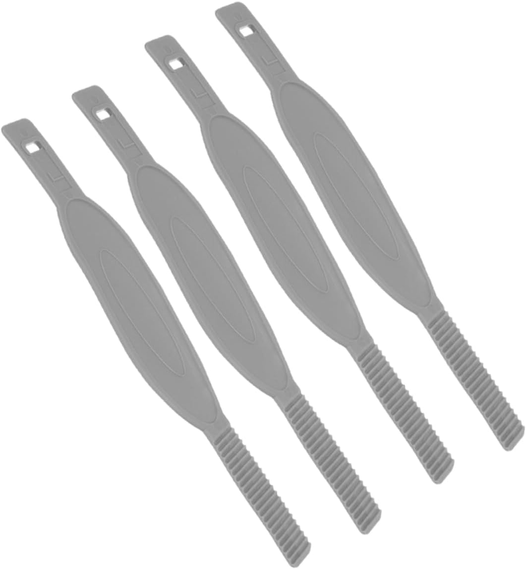 Kisangel 2Pairs Adjustable Exercise Bike Pedal Straps of Durable Gym Accessories for Secure During Workouts Compatible with Exercise Bikes and Bicycles