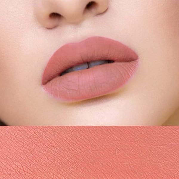 Beauty Glazed - set di rossetti liquidi opachi, gamma di colori da rosso chiaro a rosso scuro, waterproof, a lunga durata, non macchiano, pigmenti intensi, cruelty free, vegani - 3