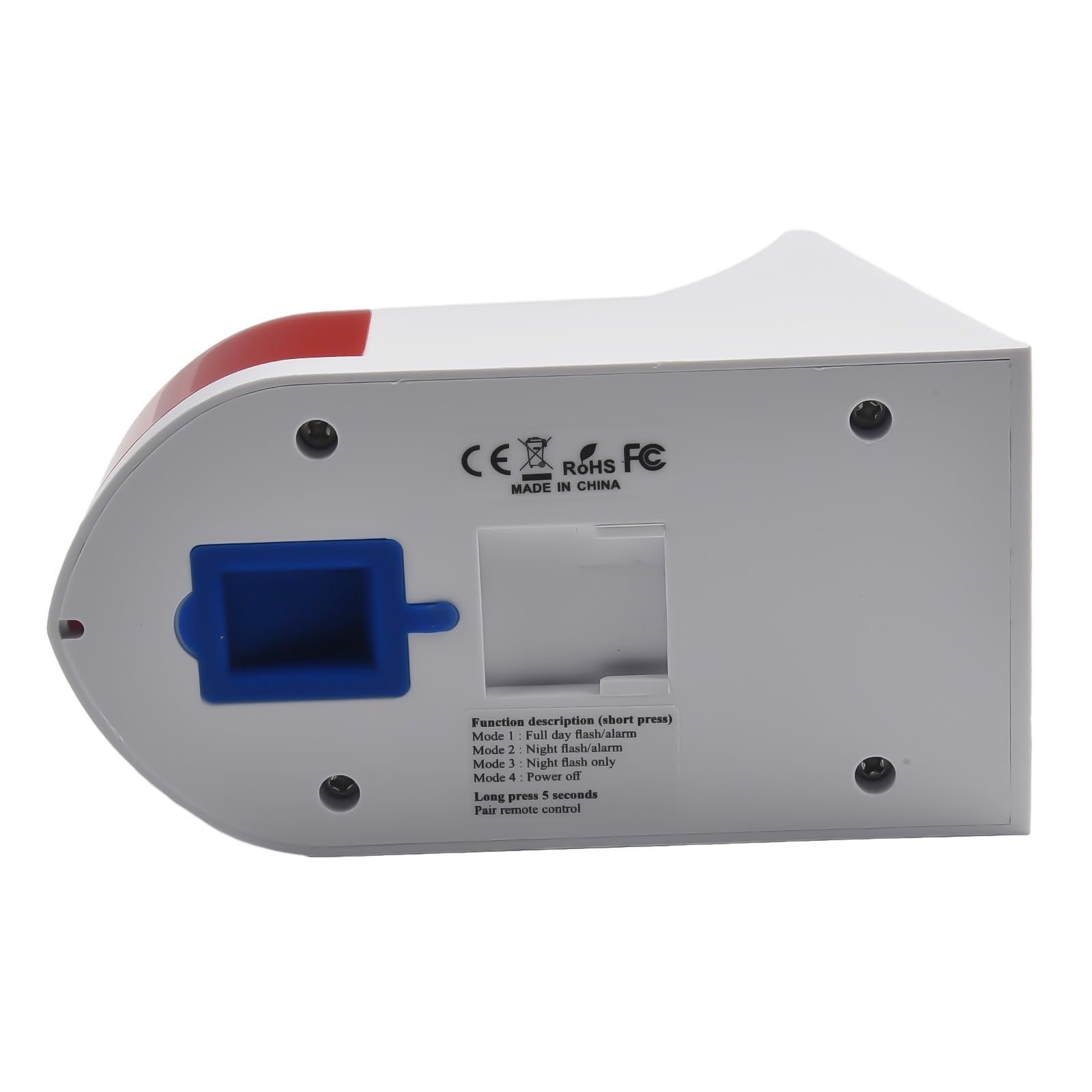 Alarme de détection de mouvement sans fil, alarme de sécurité domestique, détecteur de mouvement, alarme extérieure 120 dB avec télécommande