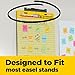 Post-it Super Sticky Easel Pad, 25 x 30 Inches, 30 Sheets/Pad, 1 Pad (561SS), Yellow Lined Premium Self Stick Flip Chart Paper, Super Sticking Power
