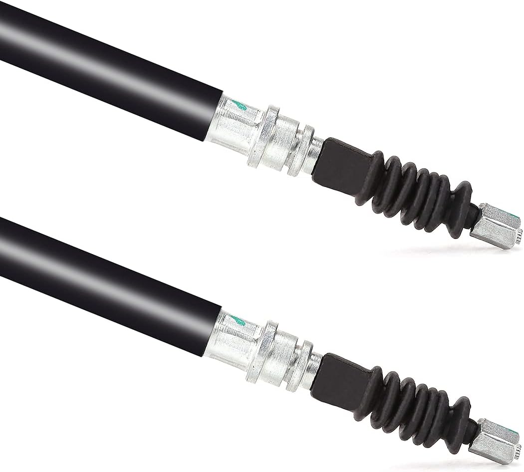 10L0L Golf Cart Brake Cable Set for Club Car DS 2000-up, 42inch Brake Cable Kits Suitable for Driver & Passenger Side, OEM# 102022101