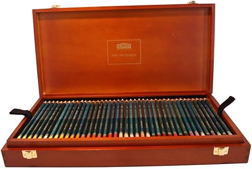 Vista 17 de Derwent Artists - Lápices de colores, núcleo de 0.157 in, lata de metal, 72 unidades (32097)