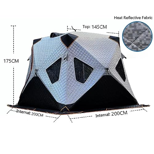 Carpa térmica para pesca con aislamiento tres capas miniatura 3