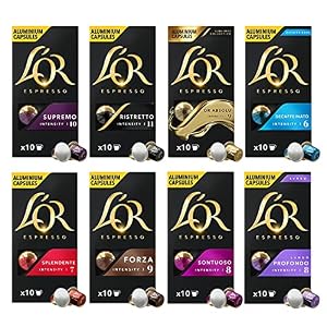 L’Or capsule assortiment, 80 capsules