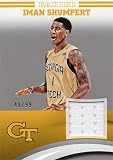 Autograph Warehouse 654464 Iman Shumpert Player Worn Jersey Patch Georgia Tech Yellow Jackets 2016 Panini Team Collection Silver No.ISGT LE 49-99 Basketball Card