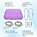 Yes4All Soft Tricot Fabric Aerial Yoga Hammock/Aerial Silks for Home Yoga, Increasing Strength, Flexibility and Balance, Suits All Levels (Complete kit included), A. Lavender