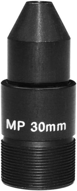 HD 2.0 Megapixel Pinhole 30mm Lens CCTV MTV Board Lens M12*P0.5 Mount Lens 1/2.7" Image Format Aperture F1.6 for moni-toring secu-rity Cameras IP Camera Lens