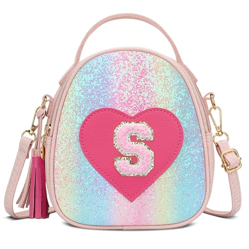 KKXIU Gifts for Girls Personalized Kids Purse Toddler Crossbody Bag