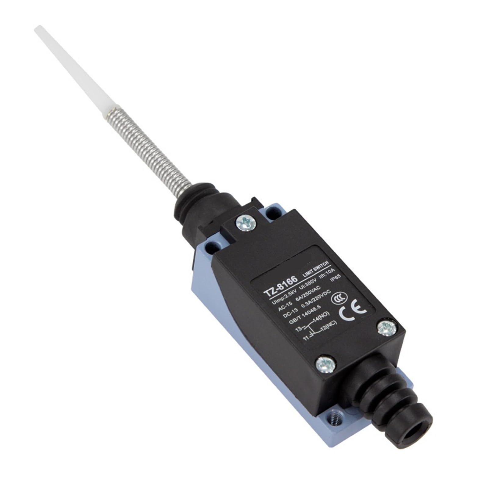 Micro-interrupteur TZ-8166 étanche avec tige à ressort pour l'industrie - 3