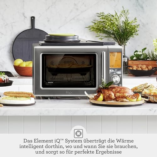 Sage The Combi Wave 3 in 1, Gebürsteter Edelstahl – Ansicht 2