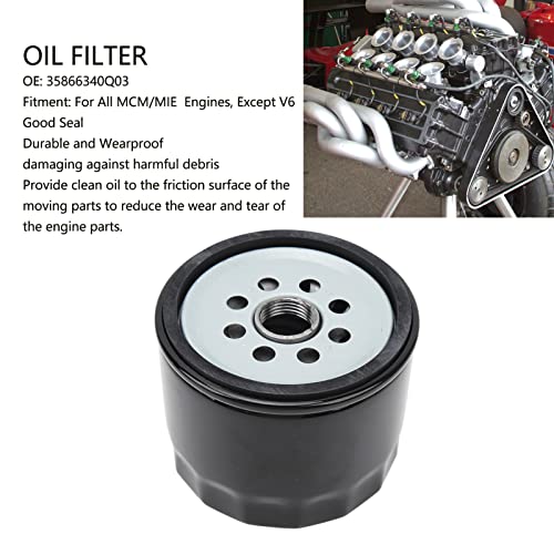 Filtro de óleo de motor a gasolina, filtro de óleo do motor Cooler reposição para todos os motores M