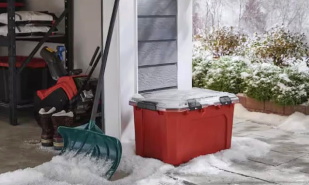 20-Gallon Professional Heavy-Duty Waterproof Plastic Storage Container BT62588