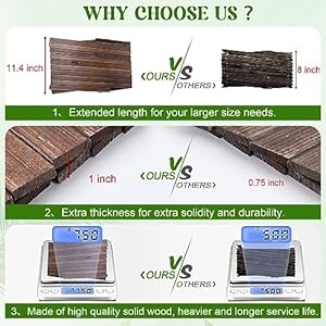 Wood Lattice Fence Panels for Outside 134×788 Expandable Natural Wooden Wall Trellis Board Decorative Lattice Trellis Frame for Climbing Plants Vine Ivy Rose Outdoor Balcony Garden 2 Pcs