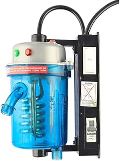 Mr.SHOT Vikram Pro - Winner | Indias 1st Polycarbonate Body Exclusively for Bathing | Built With 16A Switch & MCB | Heavy Duty Heating Element | 5" Dual Automatic Thermostat | BMgrey