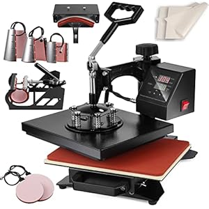 8 in 1 Heat Press Machine, Swing Aw...