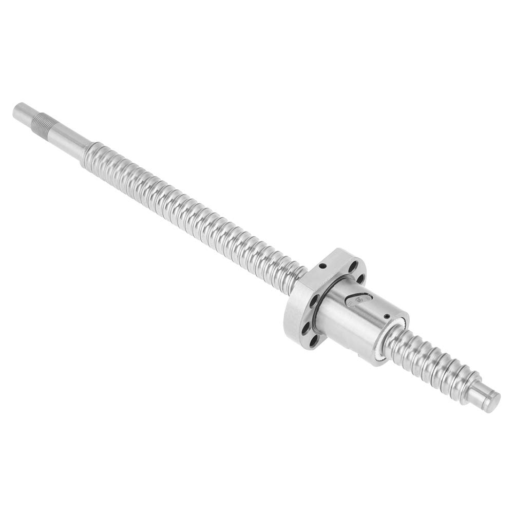 Tornillo de Bola Antiretroceso CNC SFU1605, Movimiento Lineal 300 mm con Tuerca de Bloqueo