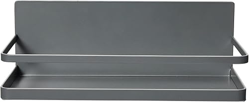 Miniatura 9 de Household Essentials Organizador magnético de especias de metal, gris