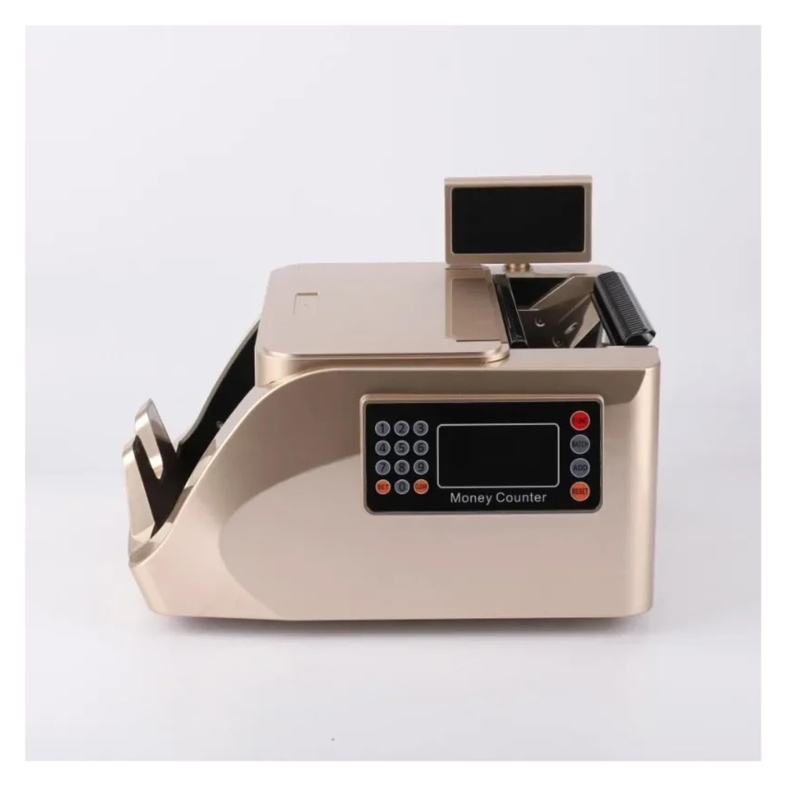 Conta banconote multivaluta in alluminio, rilevamento magnetico UV da 1000 banconote/min. IR,Rilevamento preciso