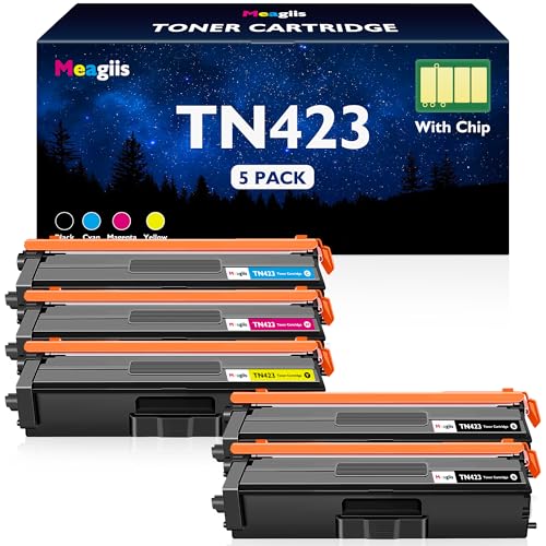 Cartouche TN423 toner pour Brother DCP-L8410CDN HL-L8360CDW noir et couleur