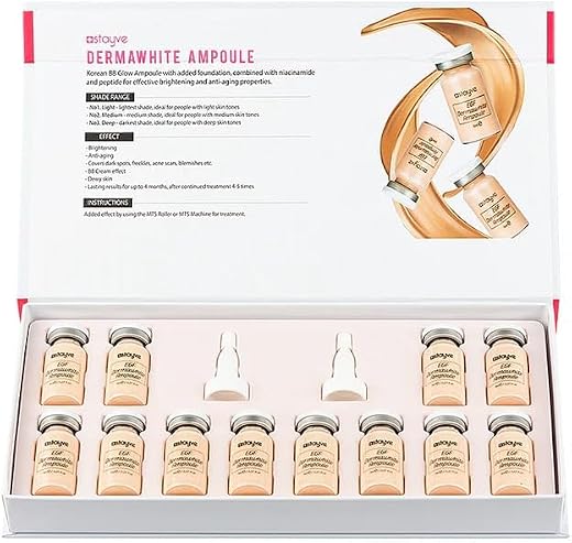 StayveBB Glow Deep Plus No 1 Light Derma white Ampoule kit 8ml 12pcs