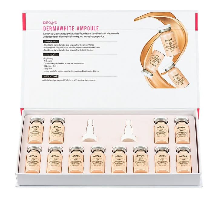 StayveBB Glow Deep Plus No 1 Light Derma white Ampoule kit 8ml 12pcs - Review, Price and Buying Guide