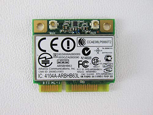 IBM Atheros Ar5bhb63 Pci-e 802.11g Tarjeta Inalámbrica para Lenovo T400s T400 R400 X200 X200s Sl400 Sl400c Sl500 Sl500c 43y6511 miniatura 2