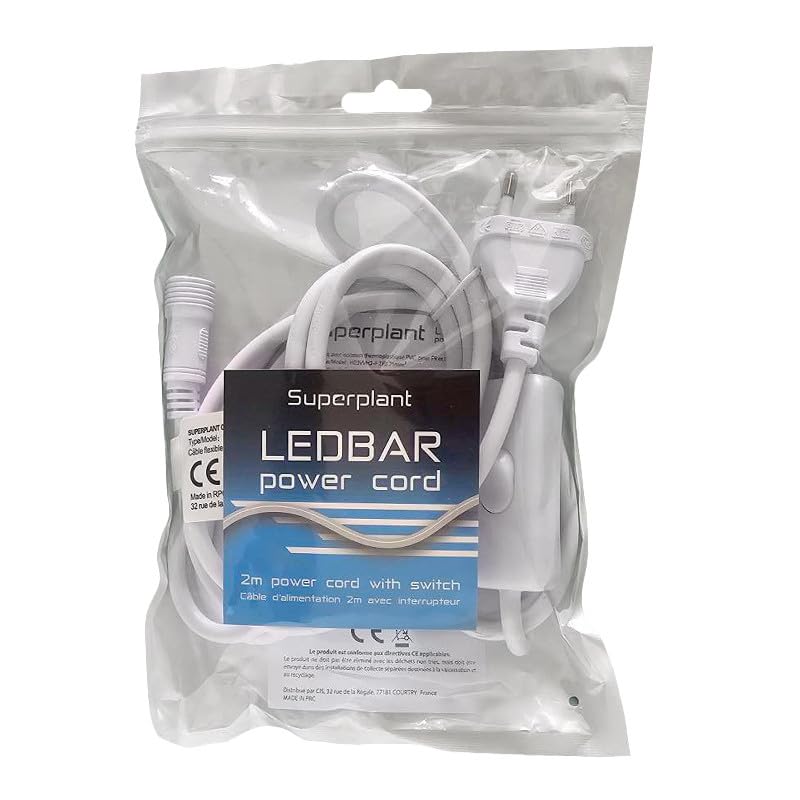 Câble d'alimentation Ledbar - 2m - Superplant