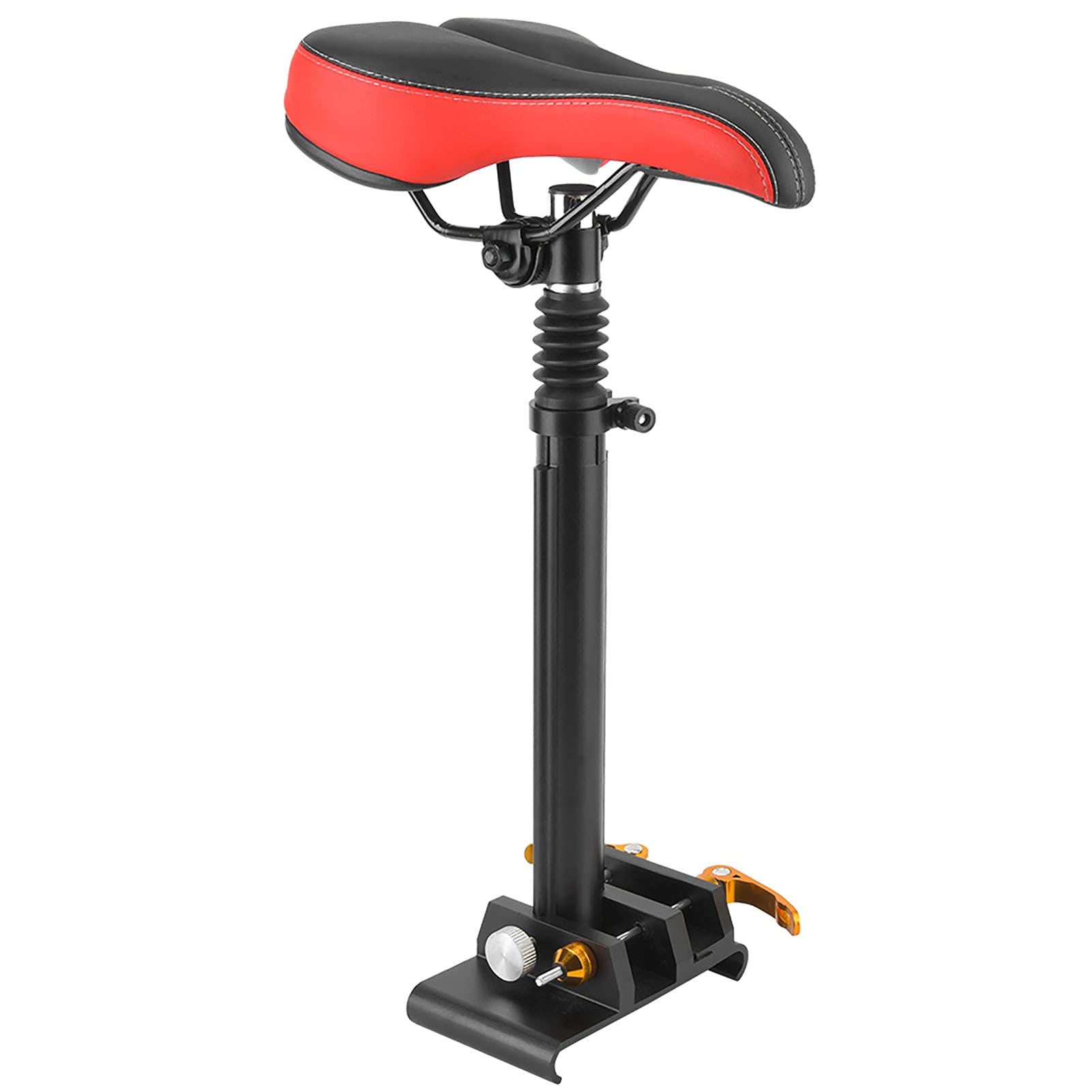 Selle Trottinette Électrique pour Trottinette M365 le Design Noir Rouge pour Plus de Confort et de Stabilité sur Votre Trottinette Électrique