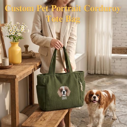 Bolsa Tote Personalizada con Bordado de Mascota miniatura 2