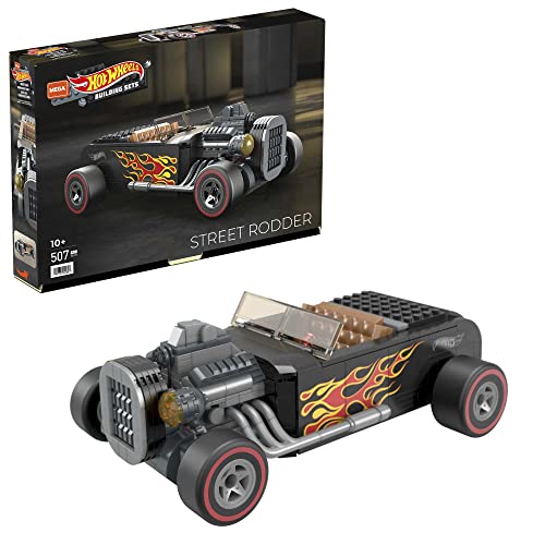 Mega Construx Hot Wheels Street Rodder Construction Set, Building Toys for Kids