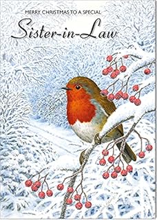 Olivia Samuel Sister in Law Christmas Card - Medium Sized Card