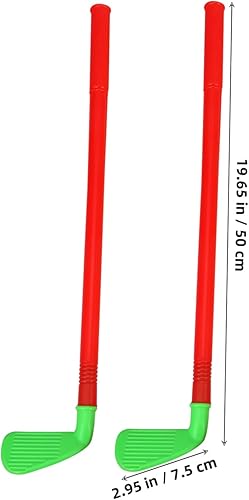 Miniatura 2 de 2sets Plastic Boy Girl Golfs Suit Boys and for and Educational Toy Indoor Outdoor