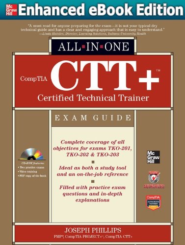 CompTIA CTT+ Certified Technical Trainer Exam Guide eBook en anglais pour formation