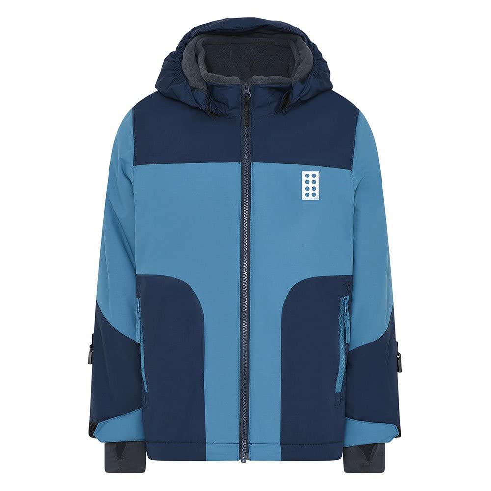 LEGO LEGO Wear Unisex Jungen Unisex Winterjacke Skijacke 12.000 Wassersäule atmungsaktiv LWJested 710 Rain Jacket, 523, 86