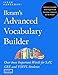 Ikram's Advanced Vocabulary Builder: Over 6000 Important Words for SAT, GRE and TOEFL Students