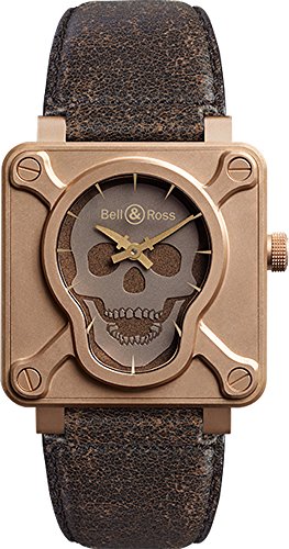 Bell & Ross Aviation BR01-92-SKULL-BR