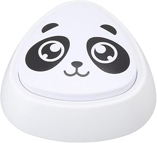 Touch High Jump Counter Toy, Voice Announcement Touch Sensitive Children Grow Taller Artifacts Jump Training Equipment (White Panda)