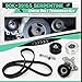 90K-39155 Serpentine Drive Belt Tensioner w/Pulley Kit Compatible with Nissan Altima 3.5 2007-2012 Maxima 2009-2015 Murano 2009-2014 Replace 39155 36356 36357 K070669