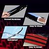 Spoiler for Camry 2025 LE SE XLE XSE AWD Without Drilling,ABS Rear Trunk Spoiler Wing for 9th Gen Camry Accessories (Glossy Black)