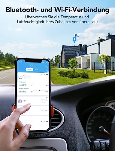 Govee WLAN Thermo-Hygrometer für Innenräume mit App-Funktion