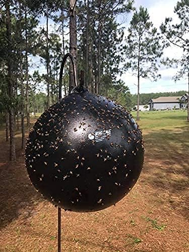 Bug Ball Deluxe kit- Odorless Eco-Friendly Biting Fly and Insect Killer with NO Pesticides or Electricity Needed, Kid and Pet Safe