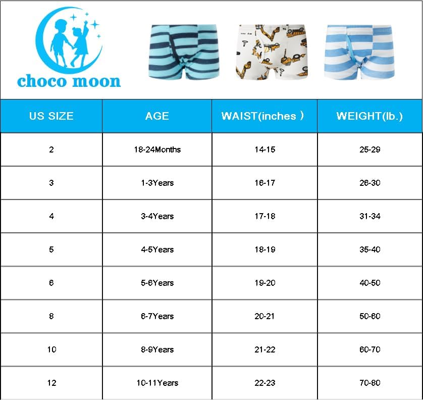 Little Boys'Cotton Boxer Brief Soft Underwear Multipack - Image 2